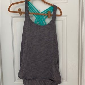 LULULEMON backless sports top